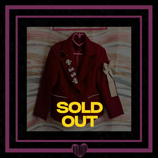 PEARLFECT STUDENT MAROON BLAZER 1