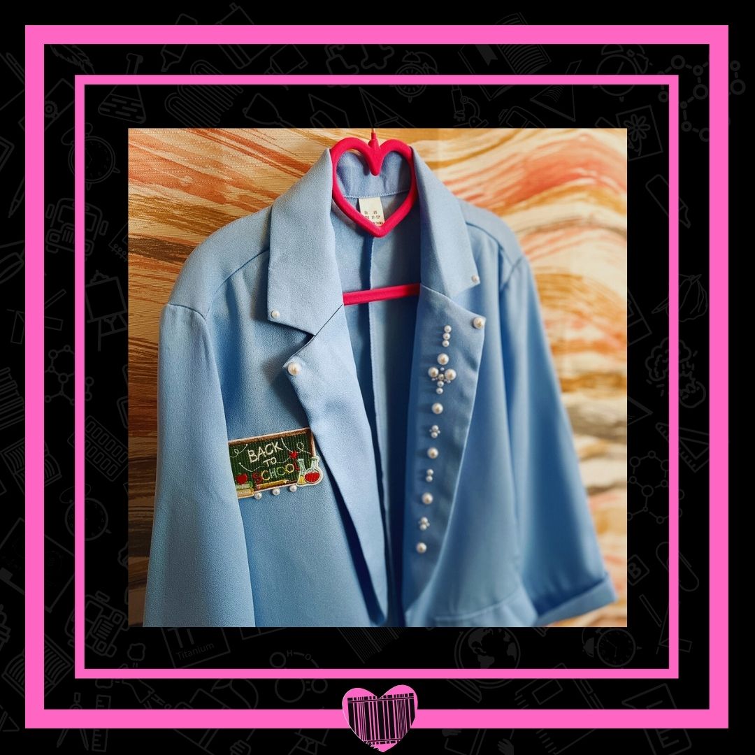 BACK TO SCHOOL LIGHT BLUE STUDENT BLAZER