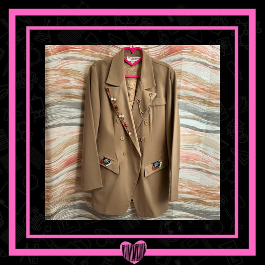 CLASS ACT KHAKI ADULT BLAZER