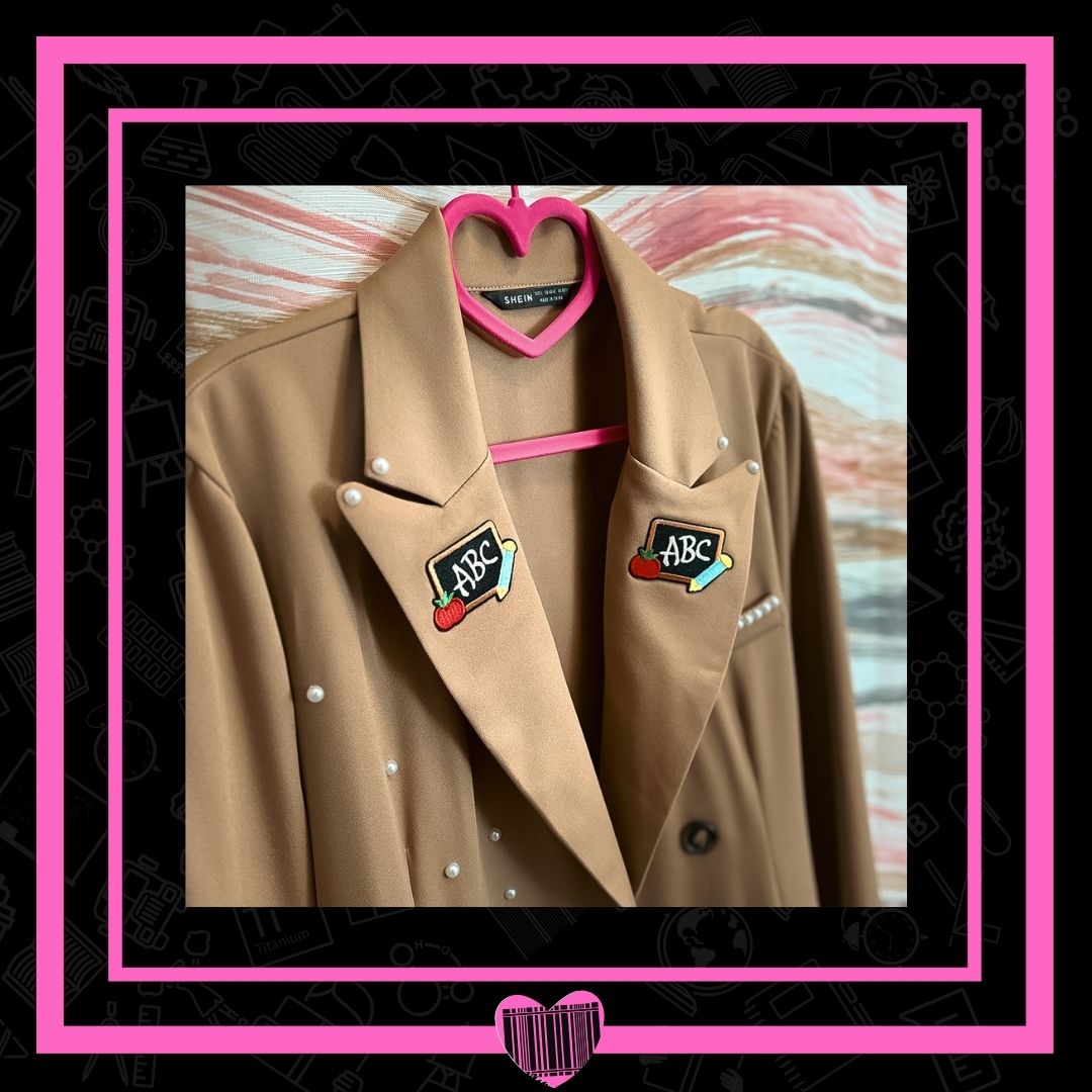 PEARLFECT TEACHER ADULT KHAKI BLAZER