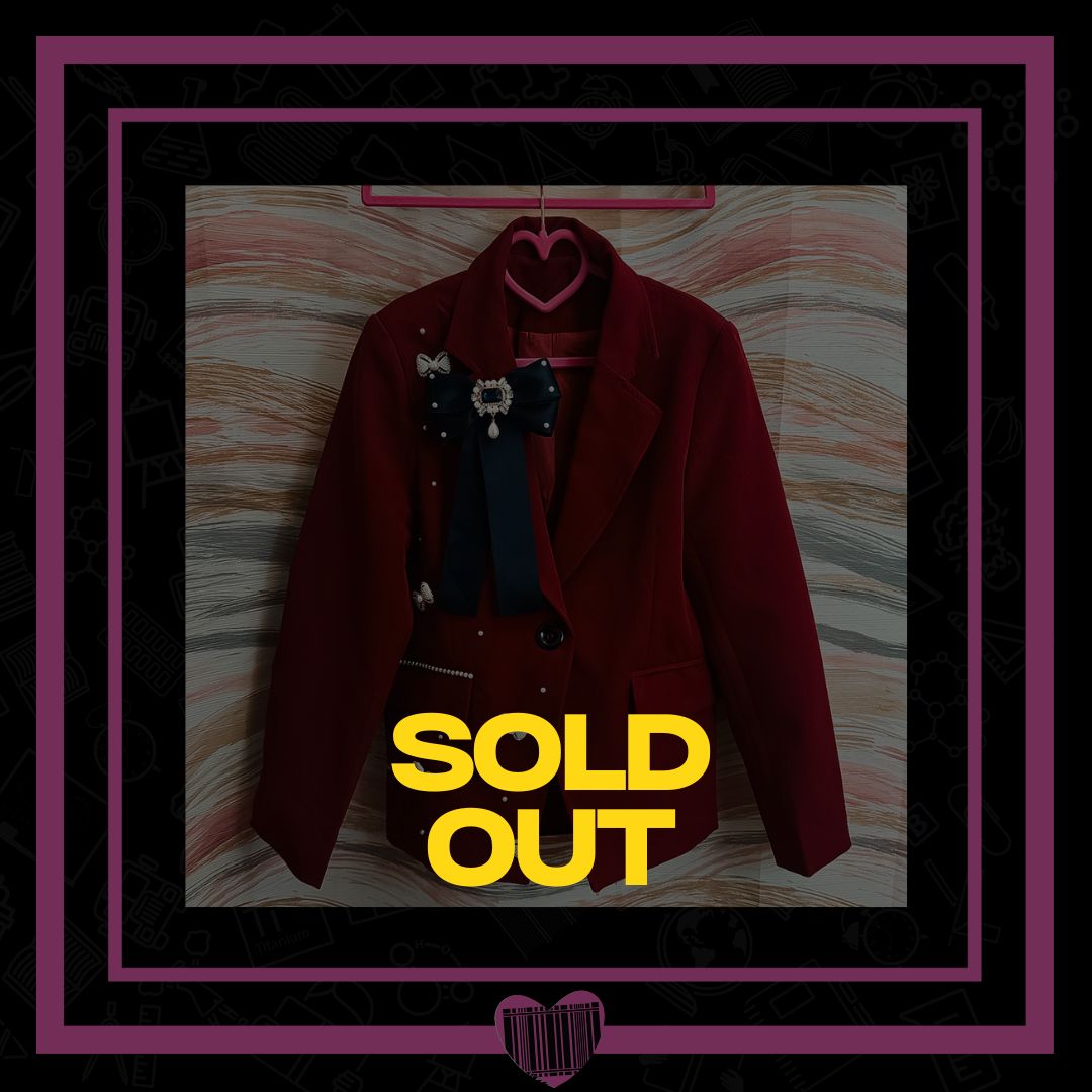 PEARLFECT STUDENT MAROON BLAZER 2