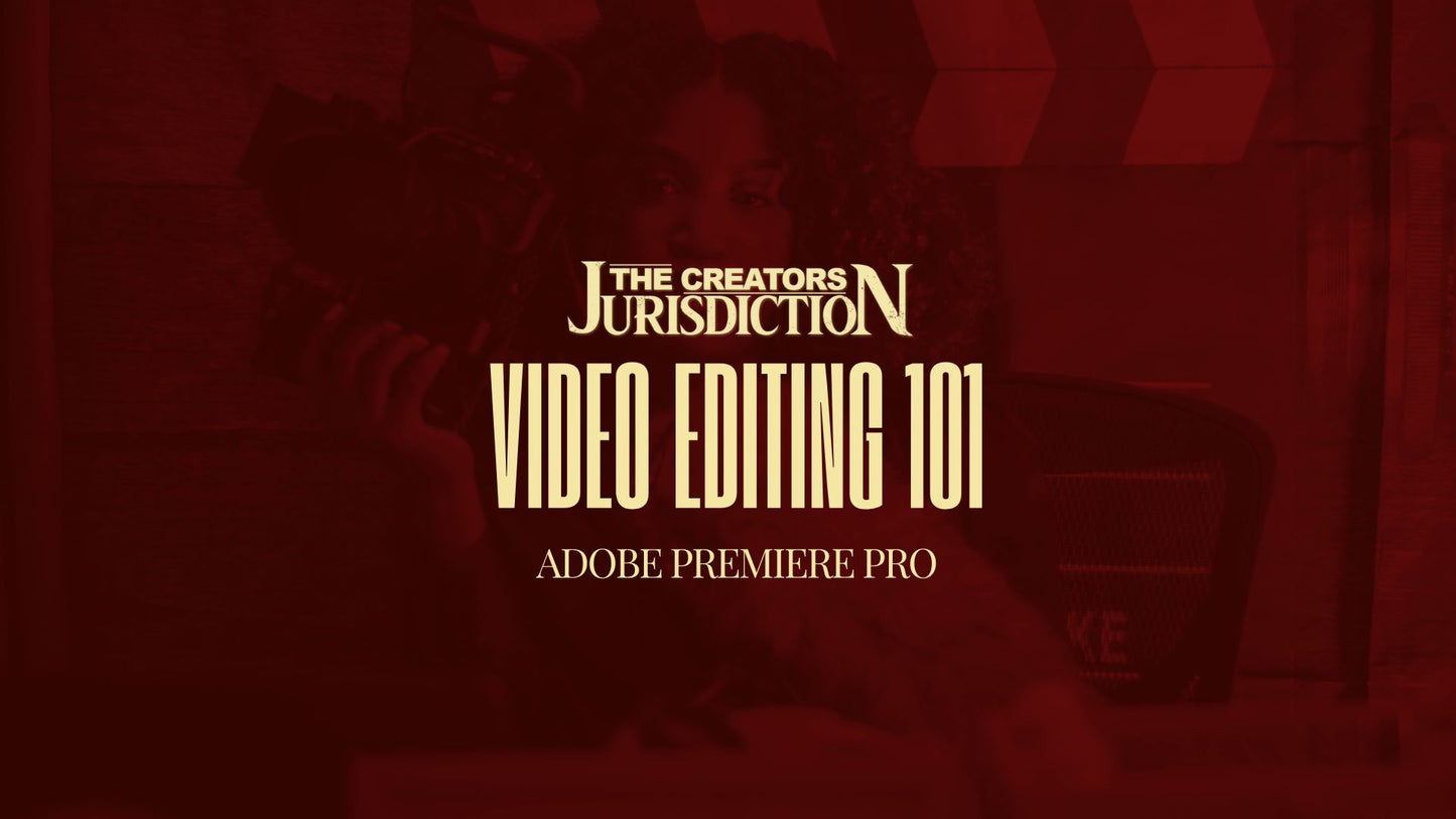 TCJ VIDEO EDITING LESSON